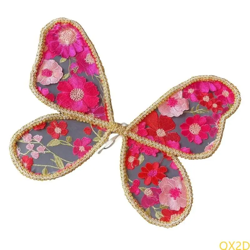 Embroidered Lovely Wing Polyester Wing Comfortable Wing for Children Birthday
