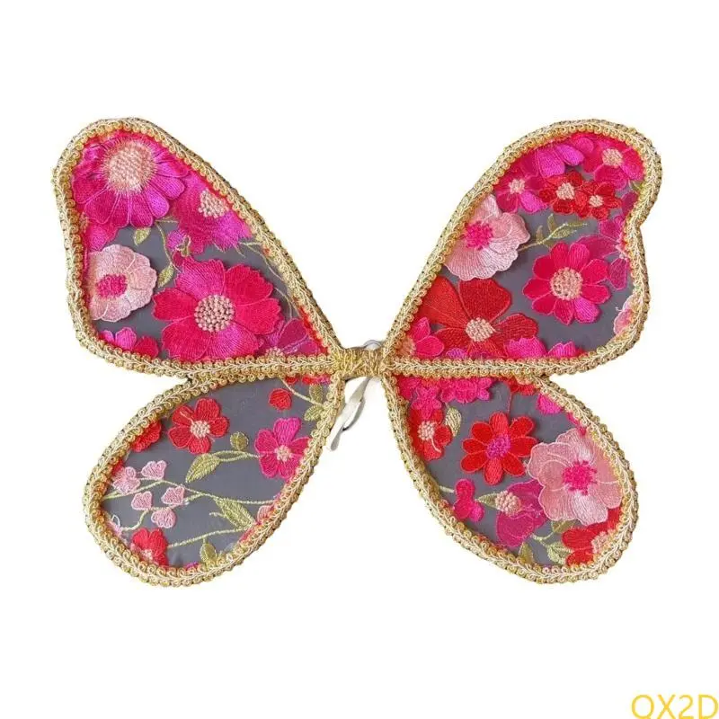 Embroidered Lovely Wing Polyester Wing Comfortable Wing for Children Birthday
