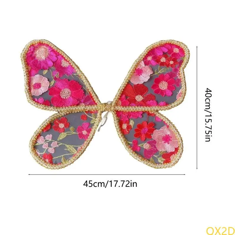Embroidered Lovely Wing Polyester Wing Comfortable Wing for Children Birthday
