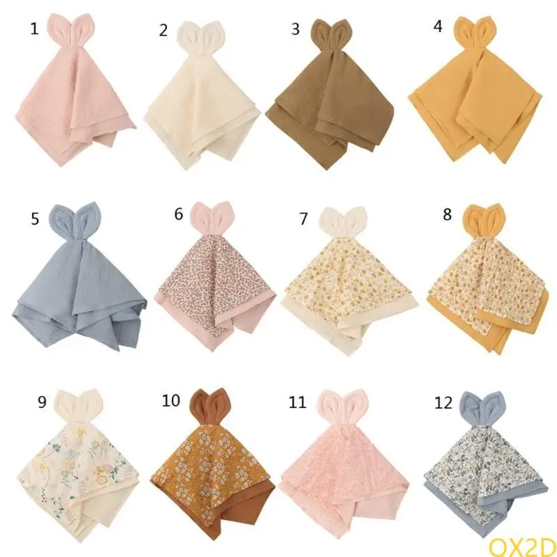 Baby Cartoon Bunny Soothe Appease Towel Appease for Doll For Newborn Soft Comfor