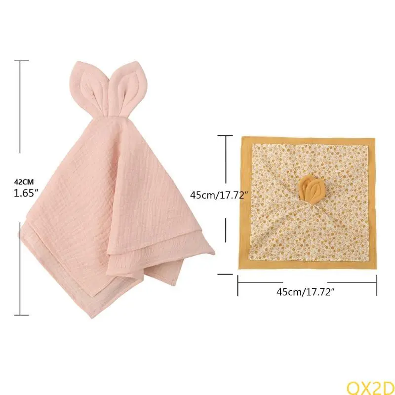 Baby Cartoon Bunny Soothe Appease Towel Appease for Doll For Newborn Soft Comfor