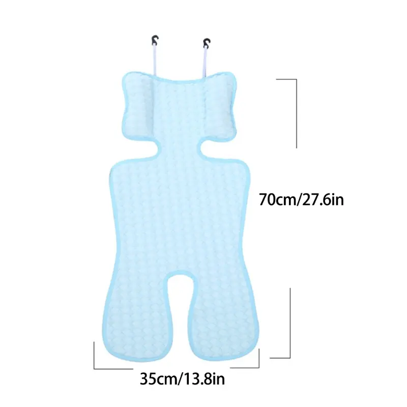 Stroller Liner Baby Pushchair Summer Cooling Pad Cushions Breathable Newborns Pram Pad