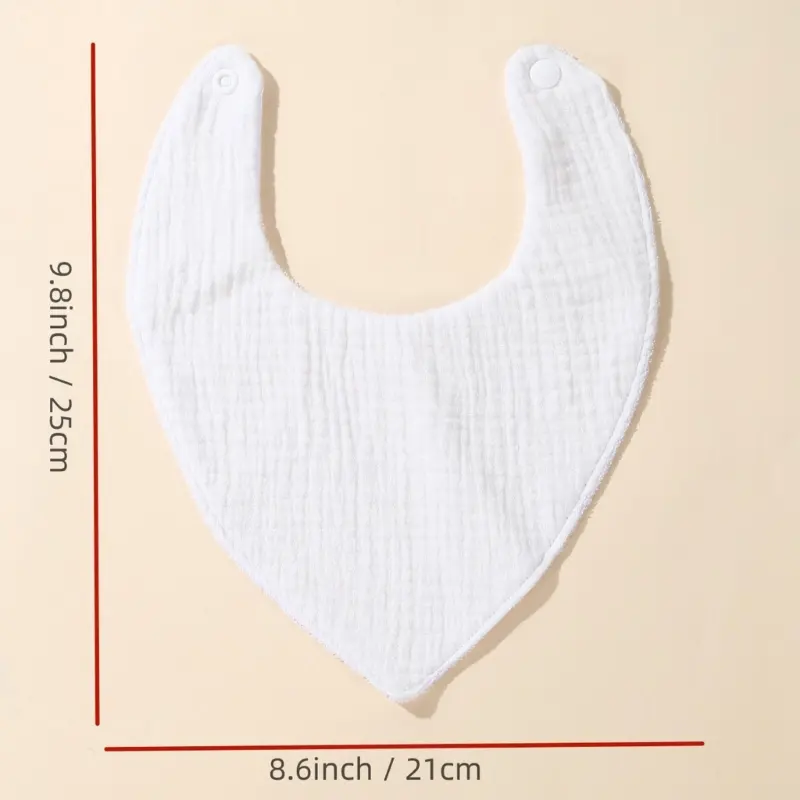 3 Pack Stylish & Practical Baby Burp Cloths & Functional Baby Bibs Cotton Spit Up Bibs Fashionable Unisex Baby Bibs