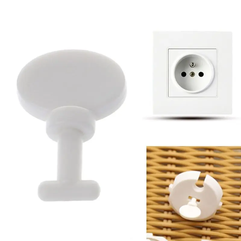 12Pcs French Standard Plug Socket Protective Cover and 3 Pcs Key  Protection for Baby Child Safety Kit  Care