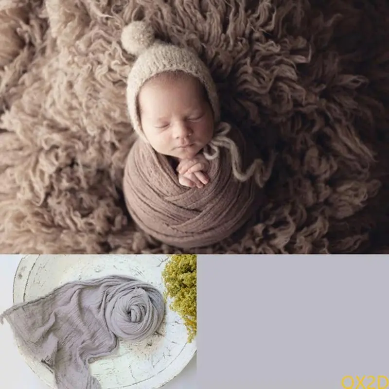 Photo Props Swaddle Blanket Photo Backdrop Newborn Photoshoot Accessory