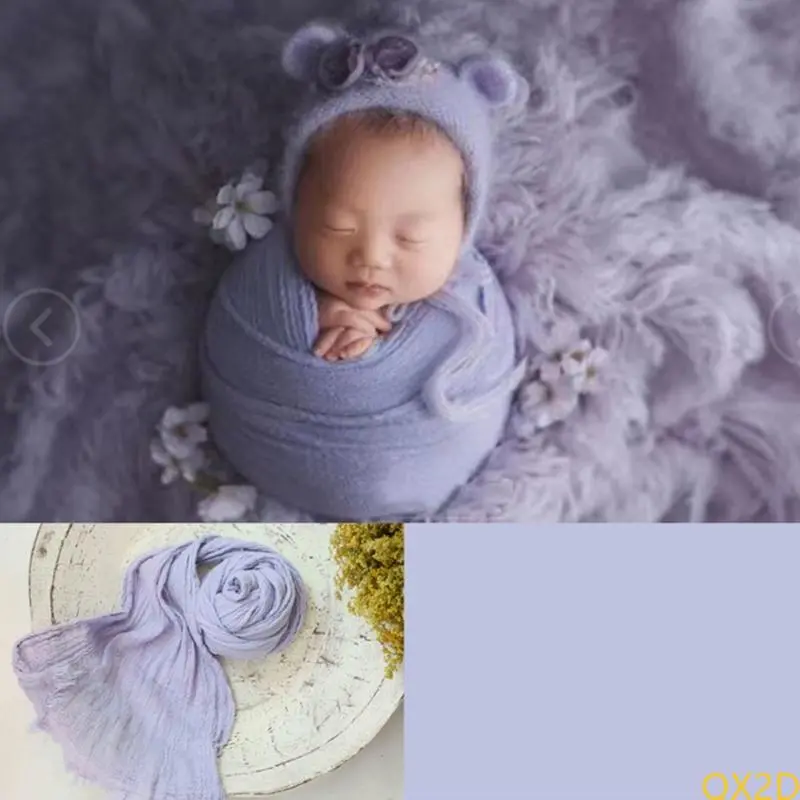 Photo Props Swaddle Blanket Photo Backdrop Newborn Photoshoot Accessory