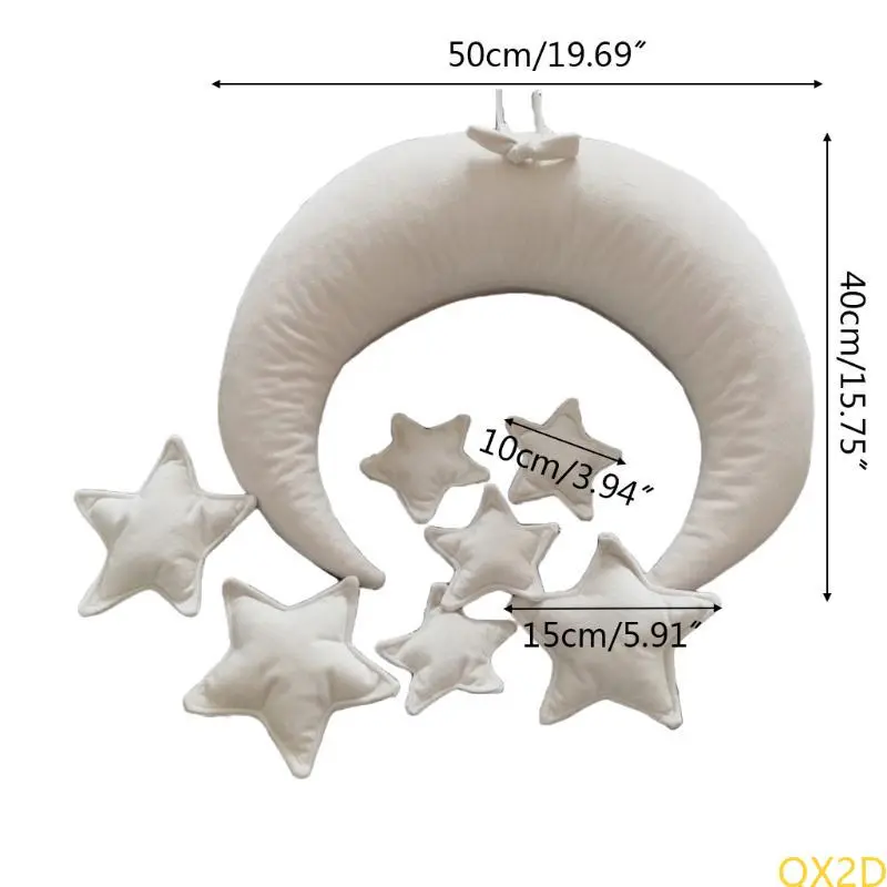 9 Pcs/Set Newborn Photography Props Baby Posing Pillow+Stars Baby Photo Fotografi Accessories