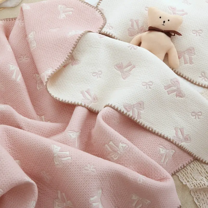 65x130cm Baby Blanket for Autumn and Winter Soft and Gentle Kindergarten Bedding Sheet Children's Crib Essential Stuff