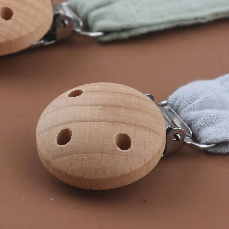 5pcs Baby Pacifier Clips Cotton Pacifier Chain Nipple Bracket Holder For Nipples Toddler Toy Dummy Clip Baby Shower Gift
