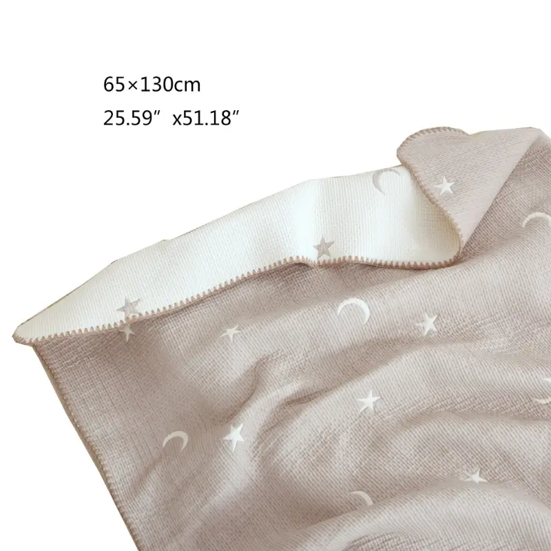65x130cm Baby Blanket for Autumn and Winter Soft and Gentle Kindergarten Bedding Sheet Children's Crib Essential Stuff