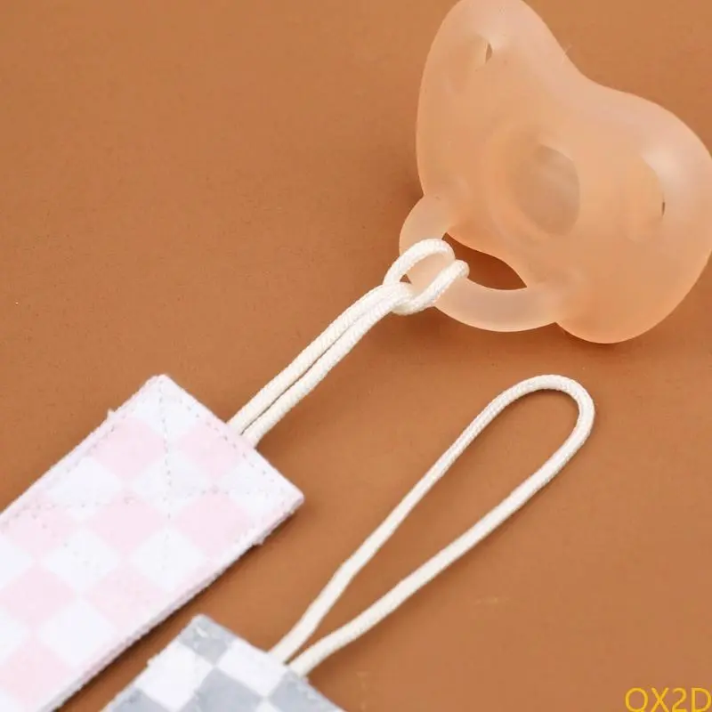 4Pcs/set Baby Pacifier Clip Chain Crib Pendant Decors Pacifiers Holder Strap