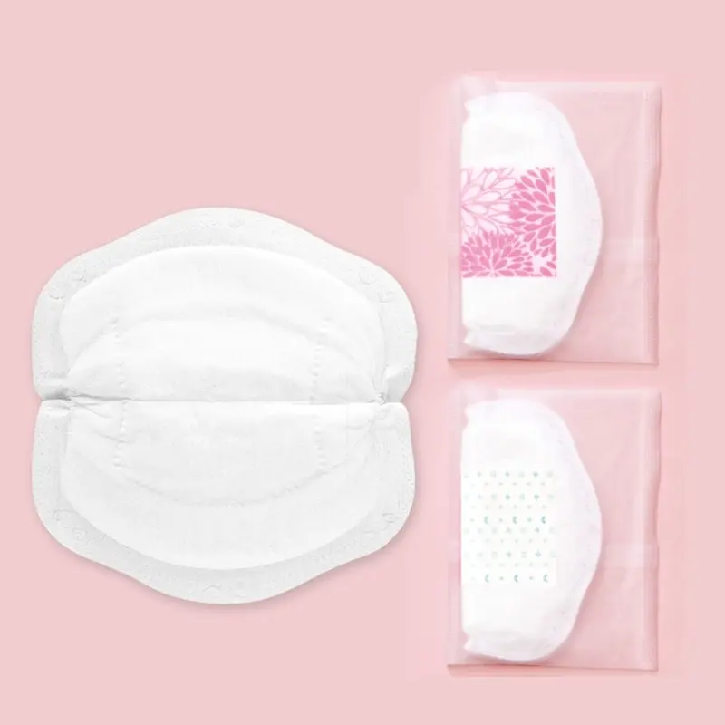 100Pcs Disposable Nursing Breast Pads Soft Absorbent Leak Proof Comfortable Pads