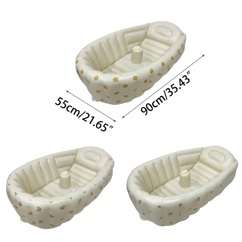 Folding Paddling Pool for baby inflatable Bathtub for Newborns Summer Household Bath Tub Travel Game Pool for Toddlers