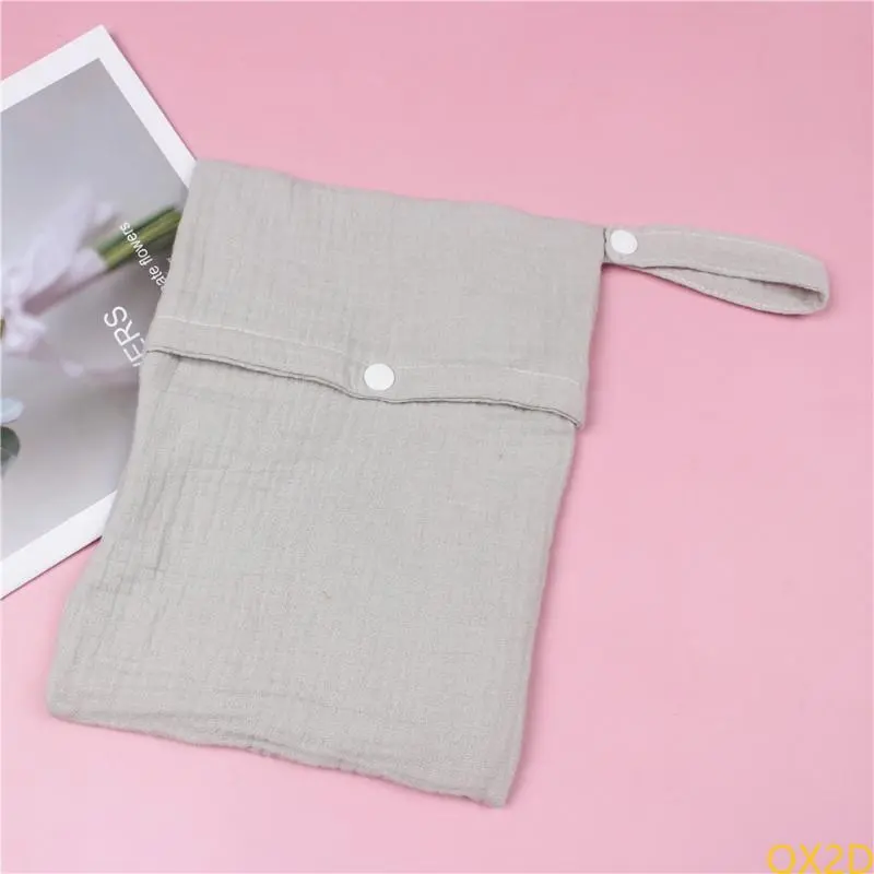 Multifunctional Baby Diapper Bag Reusable Solid Color Travel Mummy Nappy Bags