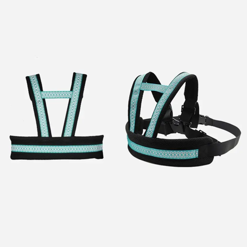 Universal Child Motorcycle Safety Belt with Reflective Strip for Kids Rear Seat Grab Handle Strap Harness Adjustable