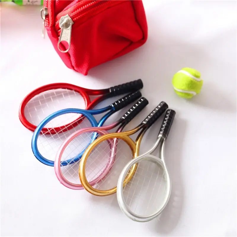 House Tennis Racket and Ball Set Mini Simulation Sports Equipment Outdoor Toddlers Newborn Photography Props Kit Dropshipping