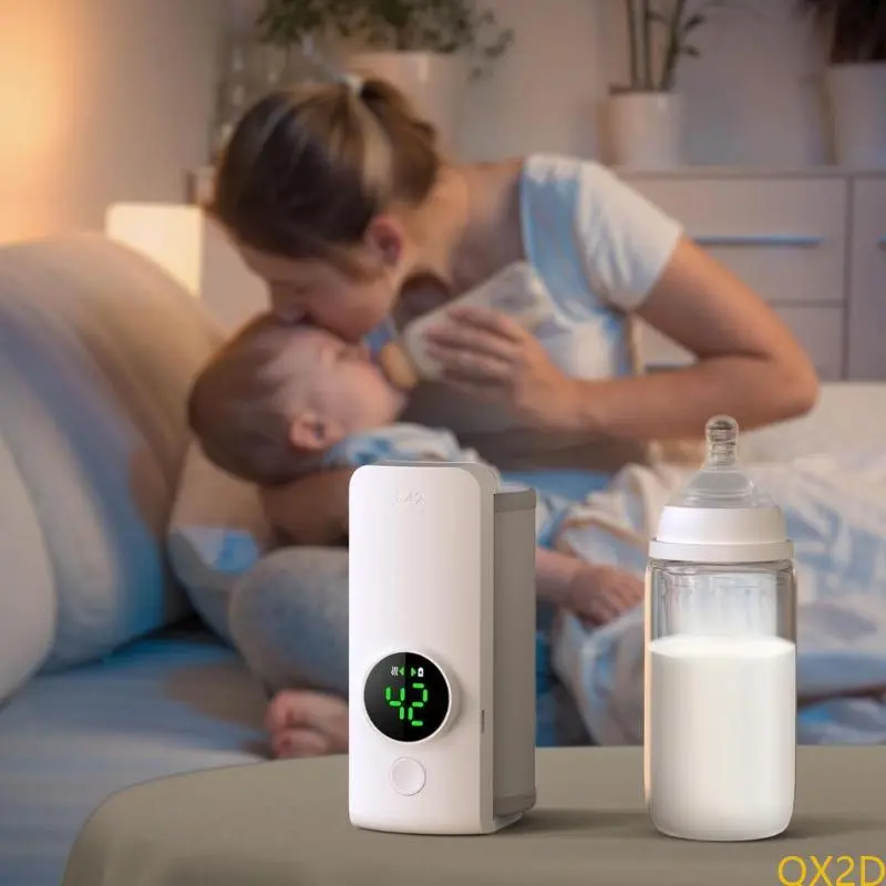 Portable Baby Bottle Warmer for Travel with Fast Heating and Long Time Warmth
