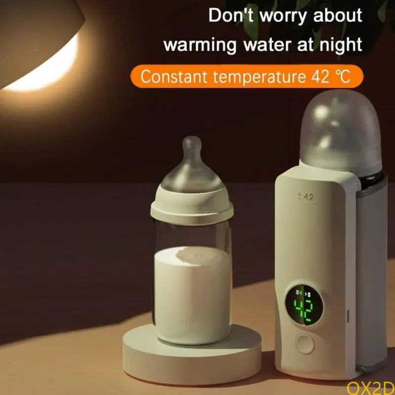 Portable Baby Bottle Warmer for Travel with Fast Heating and Long Time Warmth