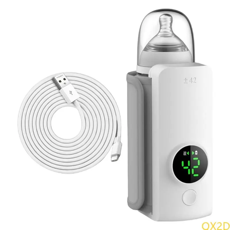 Portable Baby Bottle Warmer for Travel with Fast Heating and Long Time Warmth