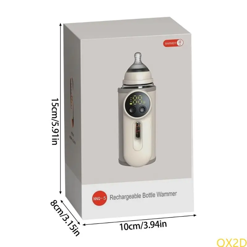 Portable Baby Bottle Warmer for Travel with Fast Heating and Long Time Warmth