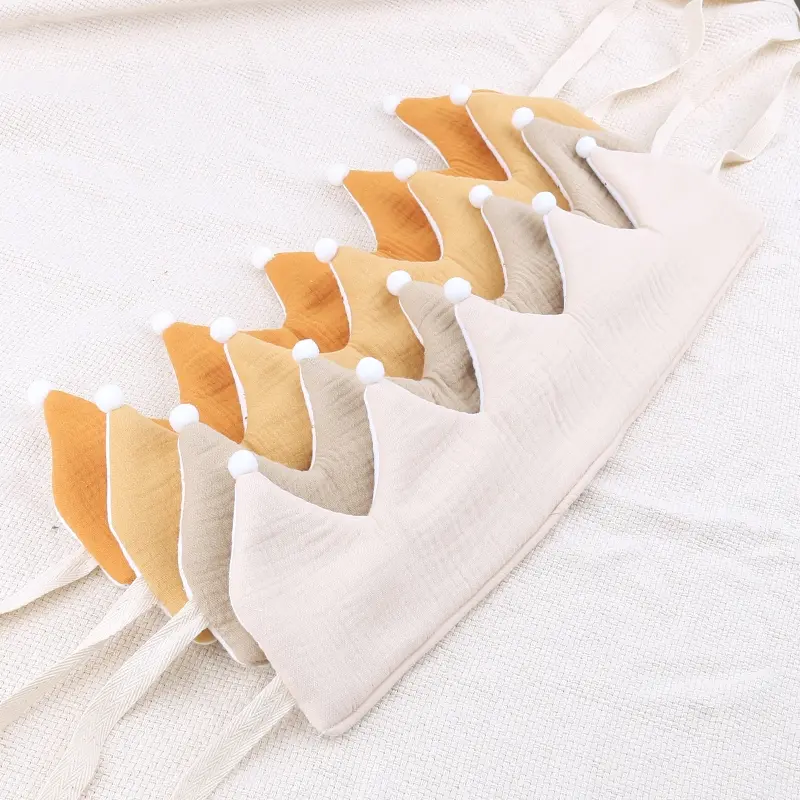 Baby Birthday Hat Crown Hat Boys Girls Birthday Party Crown Headband Cap Baby Gifts Infant Photography Props Dropshipping