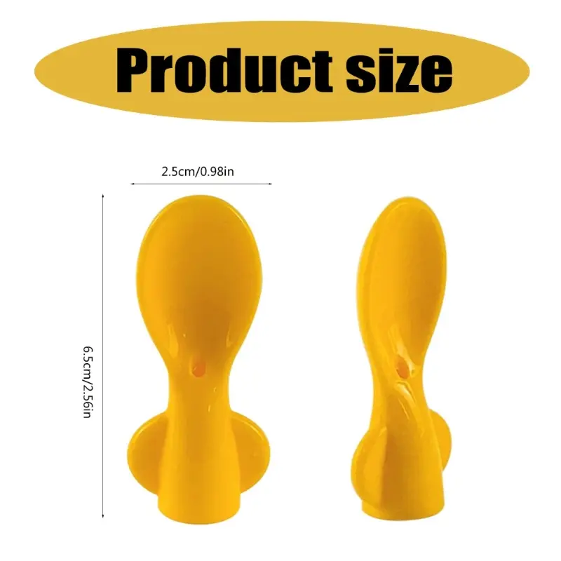 Squeeze Pouches Attachment Toppers Secure Spoon Silicone Spoons for Food