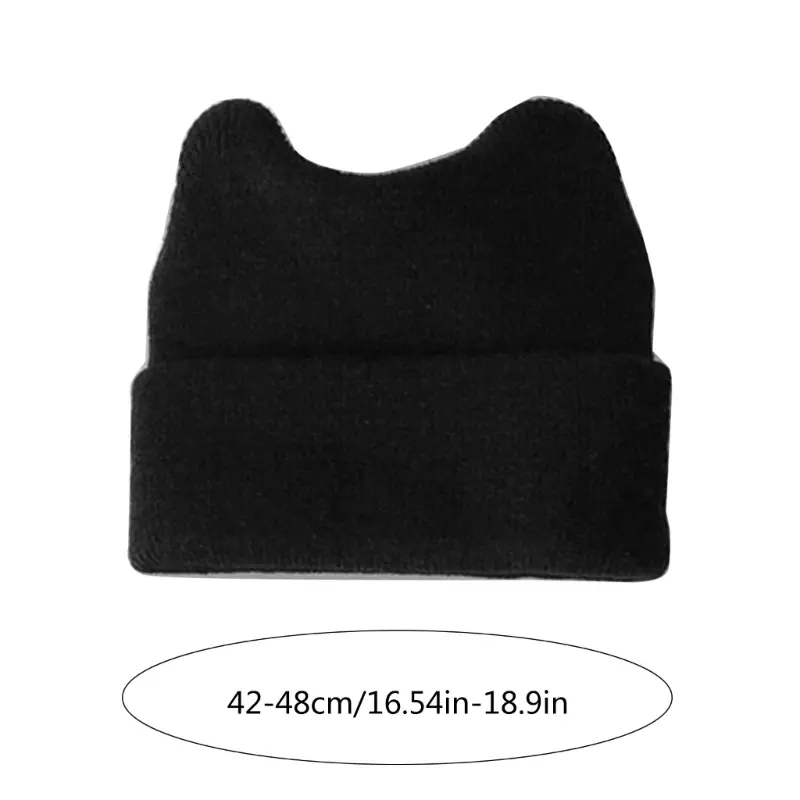 Warm & Fashionable Kids Beanie Cartoon Bear Ears Baby Hat Knitted Cap Fashionable Warm Hat Comfortable Hat for Kids