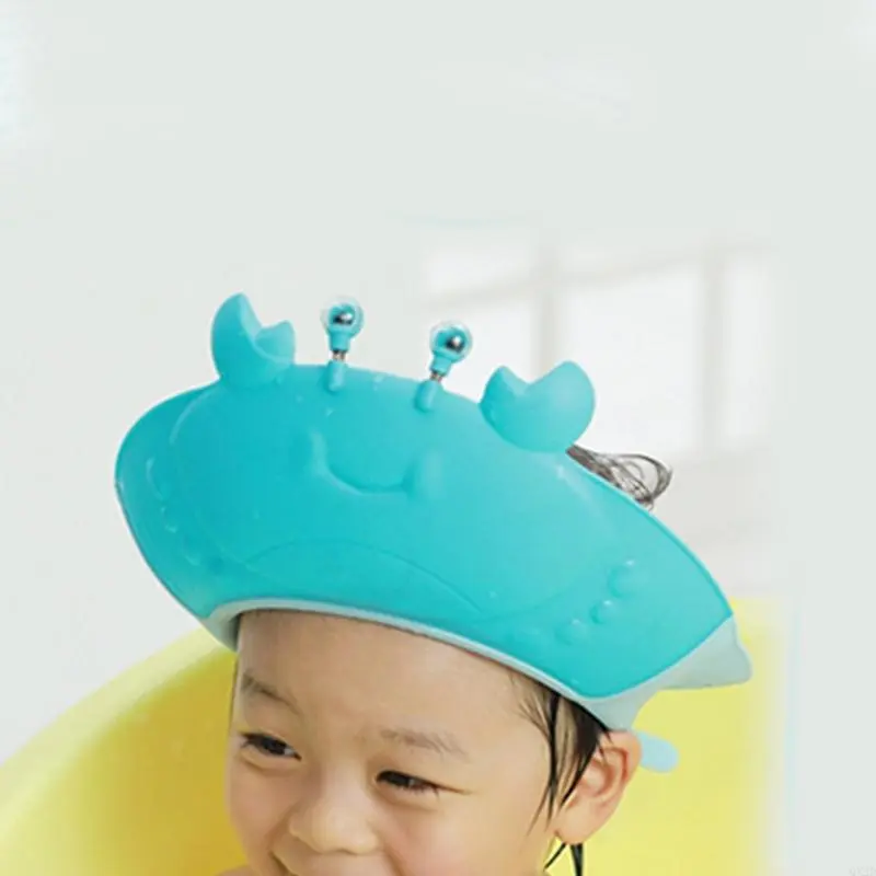 Hair Washing Hat Shower Bath Silicone Soft Visor Head Protector Shampoo used for Toddlers Babies Kids Children