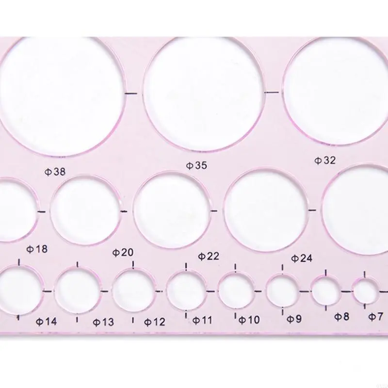 Portable Nipple Ruler Breast Flange Sizing Tool Breast Accessories Flange Measuring Tool Skin Friendly Ruler
