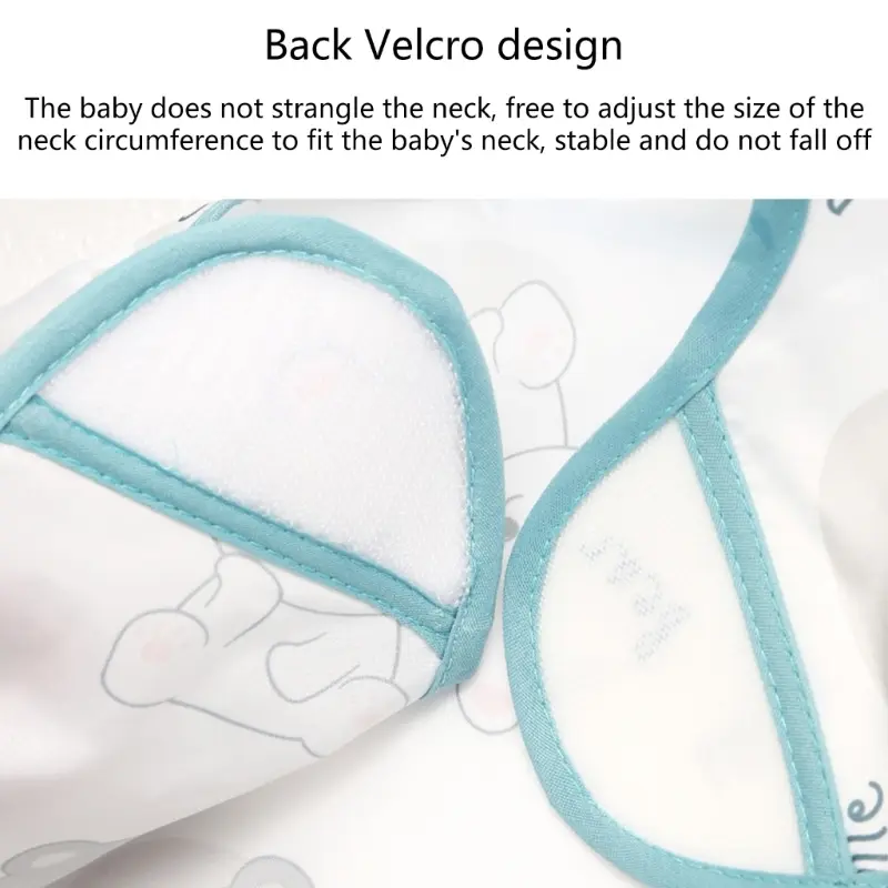 Baby Sleeveless Bibs Toddler Dining Chair Bib Child 6-48M Self-Feeding Bib Highchair Table Cover One-piece Eating Apron