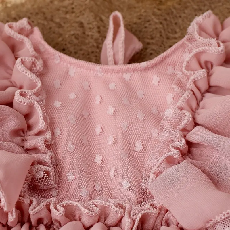 Infant Romper Dress Photo Costume Hairband Photoshoots Props Newborn Shower Gift Dropshipping