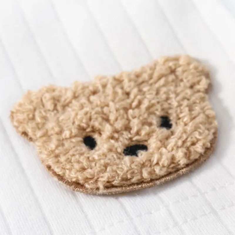 Infant Beanies Caps Baby Hat Cartoon Bear Boneless Muslin Hat Newborn Headwear Windproof Spring Hat 0-3M Baby Hats Dropshipping