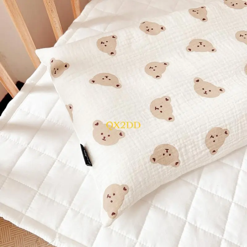 Rectangle Pillow Slip Baby Infant Pillow Slip Replacement Washable Breathable Pillow Cushion Breathable Pillow Case