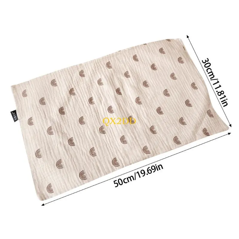 Rectangle Pillow Slip Baby Infant Pillow Slip Replacement Washable Breathable Pillow Cushion Breathable Pillow Case