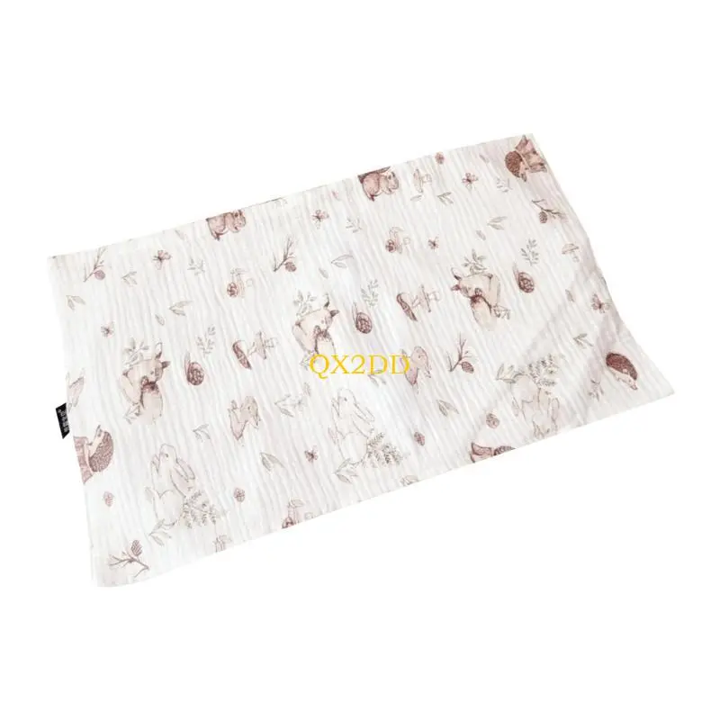 Rectangle Pillow Slip Baby Infant Pillow Slip Replacement Washable Breathable Pillow Cushion Breathable Pillow Case