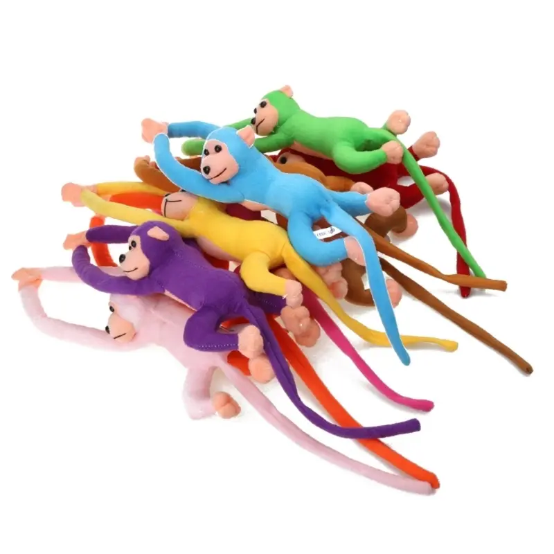 Stuffed  Long Arm Monkey Plush Toy Office Hanging-Ornament Girls Party Favor