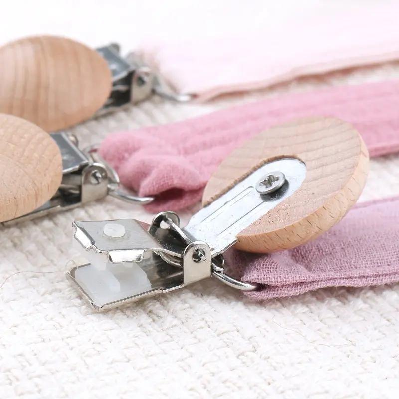Baby Pacifier Clip Chain Dummy Holder For Nipple Clip Baby Birthday Shower Gift For Boys Girls Dropshipping