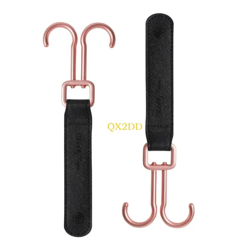 2pcs/pair Baby Strollers Hook Strong Load Organiser Hangers with 360 Rotation