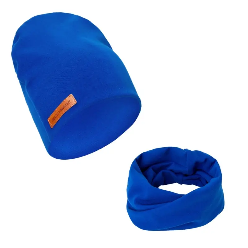 Faux Cashmere Kid Hat with Scarf Set Fashionable Child Cap with Scarf Warm & Stylish Kids Winter Essential set