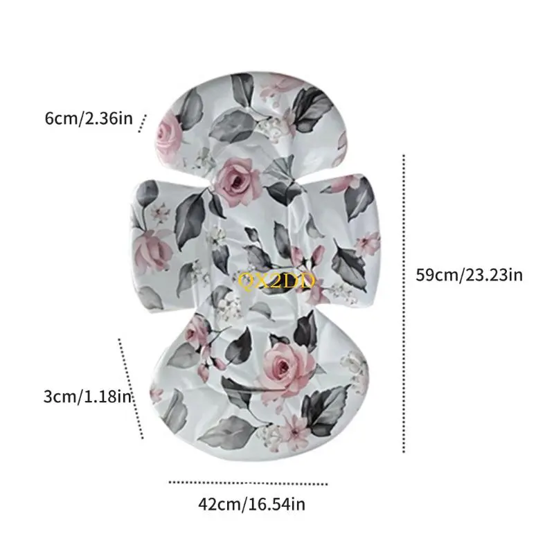 1 Set Strollers Shoulder Pad Sleeve Crotch Guard Removable Insert Accessories for Infant Strollers Enjoy Comfort