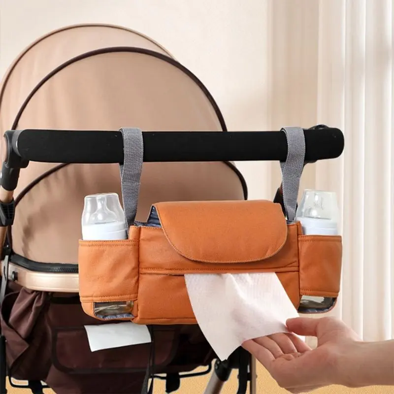 Stroller Pram Bag Organiser Multifunctional Baby Pram Storage Bag