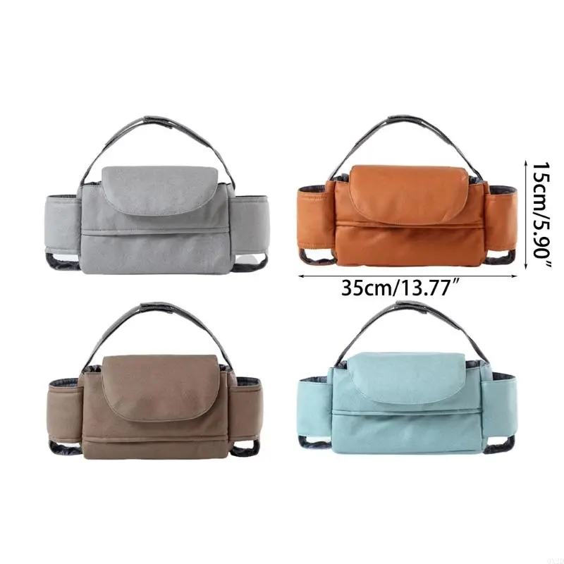 Stroller Pram Bag Organiser Multifunctional Baby Pram Storage Bag