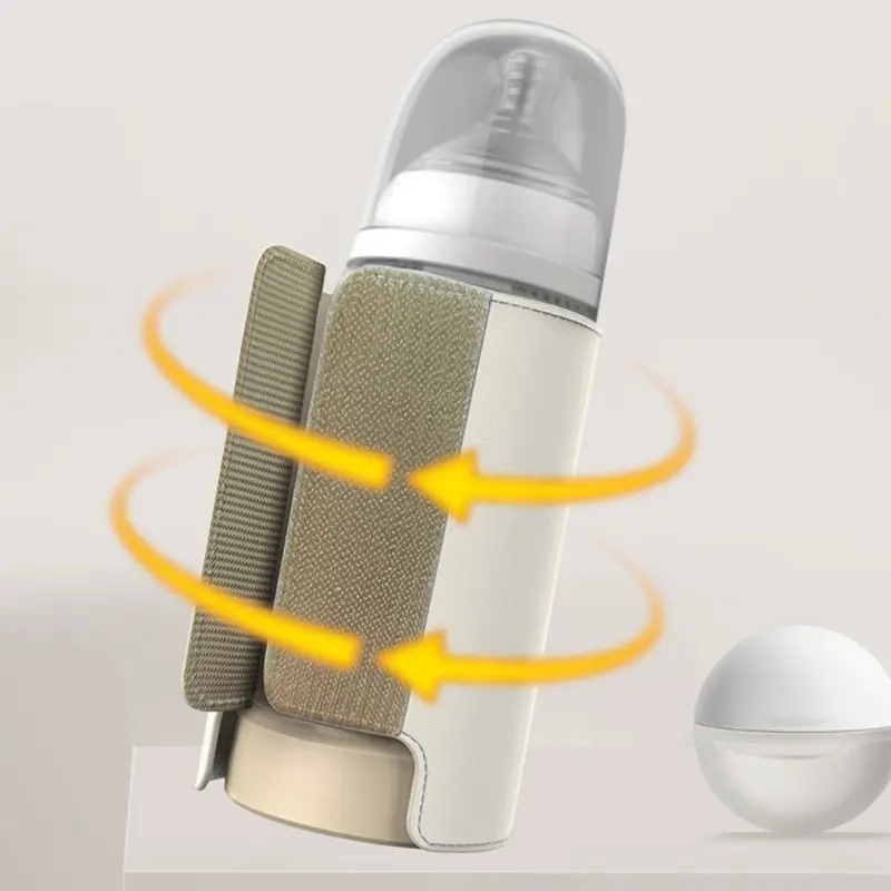 USB Multifunctional Baby Feeding Bottle Warmer Intelligent Constant Temperature Control Built-in High Capacity Battery
