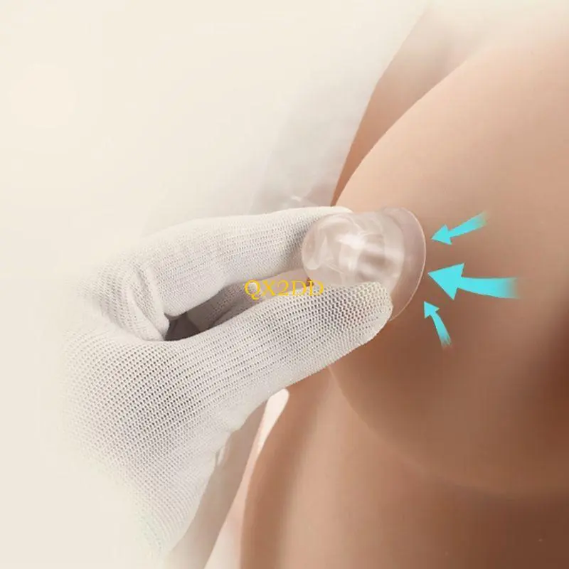1 Pair Silicone Nipple Corrector Nipple Sucker Puller Aspirator for Correction Flat Inverted Nipples Breast Women