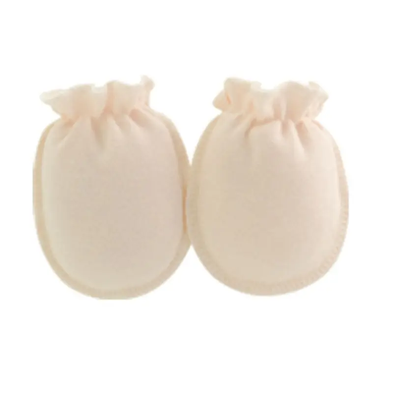 5Pairs  0-3Month Newborn Baby Anti-Scratch Gloves Infant Boy Girl Unisex Mittens Baby Accessories