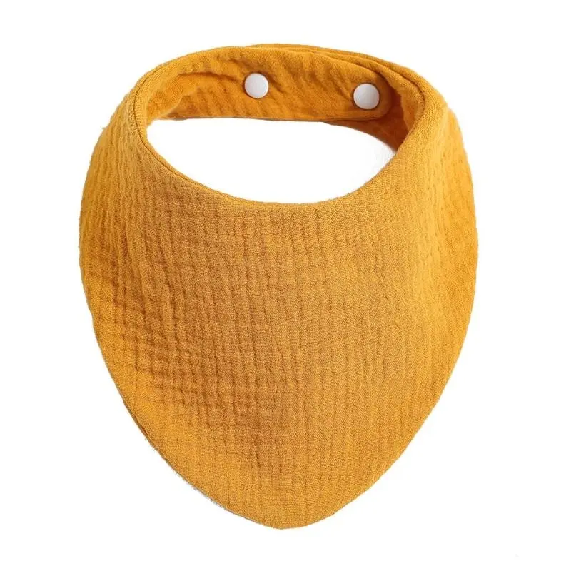 Baby Infants Feeding Bibs Soft Pure Cotton Bandana Saliva Towel Toddler  Drool Scarf Newborn Burp Cloth Dropshipping