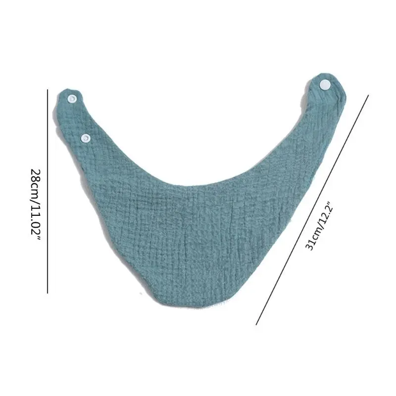 Baby Infants Feeding Bibs Soft Pure Cotton Bandana Saliva Towel Toddler  Drool Scarf Newborn Burp Cloth Dropshipping