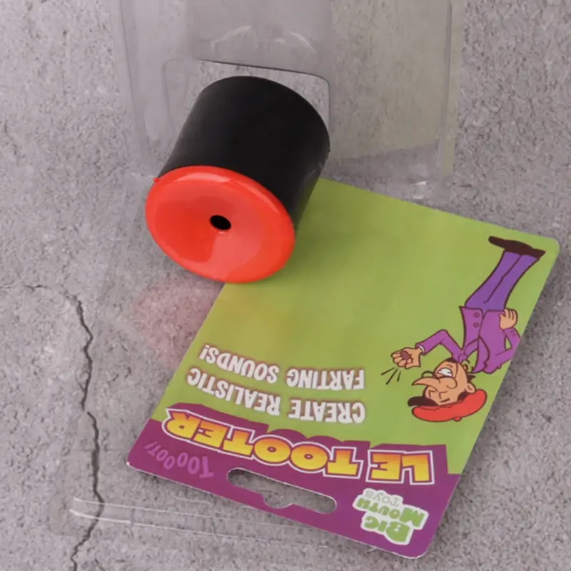 Fart Machine Make Embarrassed Toy Stick Relieve Stress Tube Plastic Fart Bucket Toy with Generator-noise Party Gift Toy