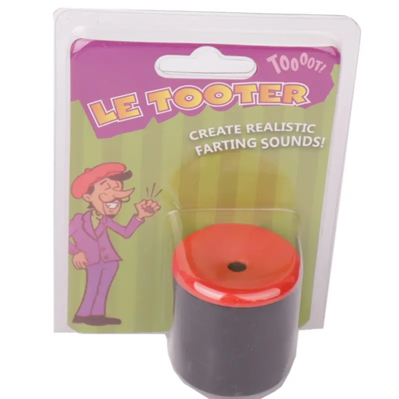 Fart Machine Make Embarrassed Toy Stick Relieve Stress Tube Plastic Fart Bucket Toy with Generator-noise Party Gift Toy