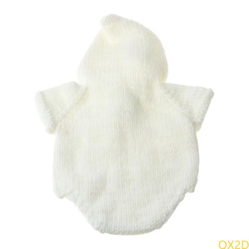 Baby Knit Romper with Hat Overall Skin-friendly Cotton Newborn Photography Props